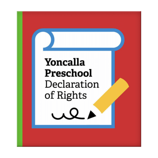 Yoncalla Preschool Declaration of Rights (solo en inglés)
